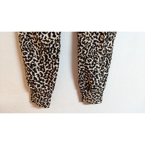 Cabi #5680 "Pivot Spotted Jogger" Leopard Print Cotton Blend Comfy Lounge Pant M - Picture 10 of 10